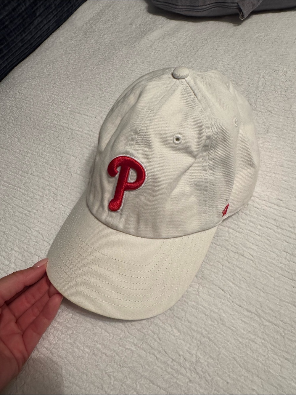 White Phillies Hat